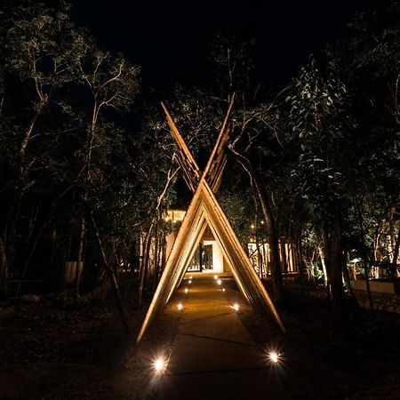Villa Xuncari En El Corazon De La Selva Tulum Bagian luar foto