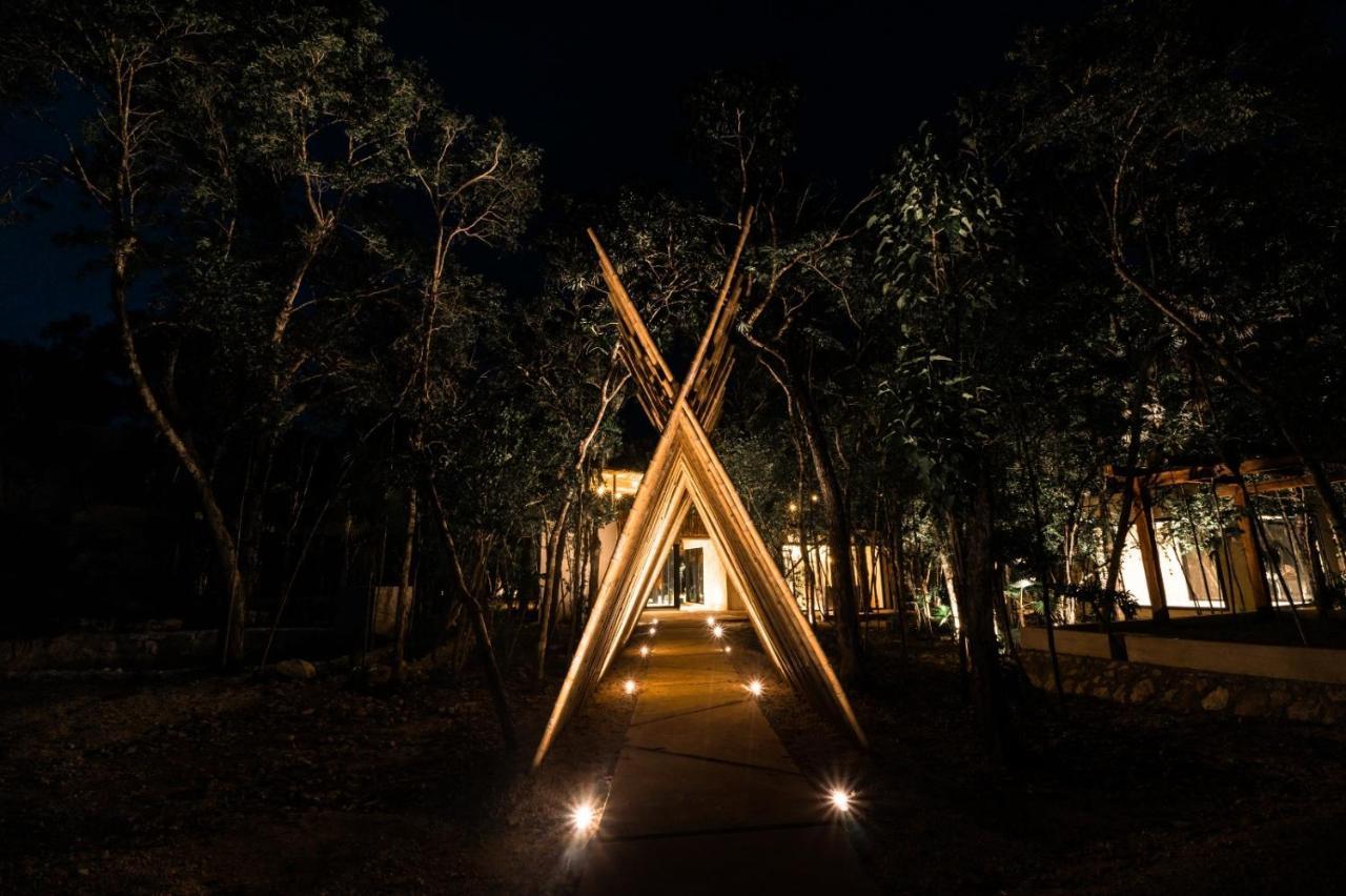 Villa Xuncari En El Corazon De La Selva Tulum Bagian luar foto