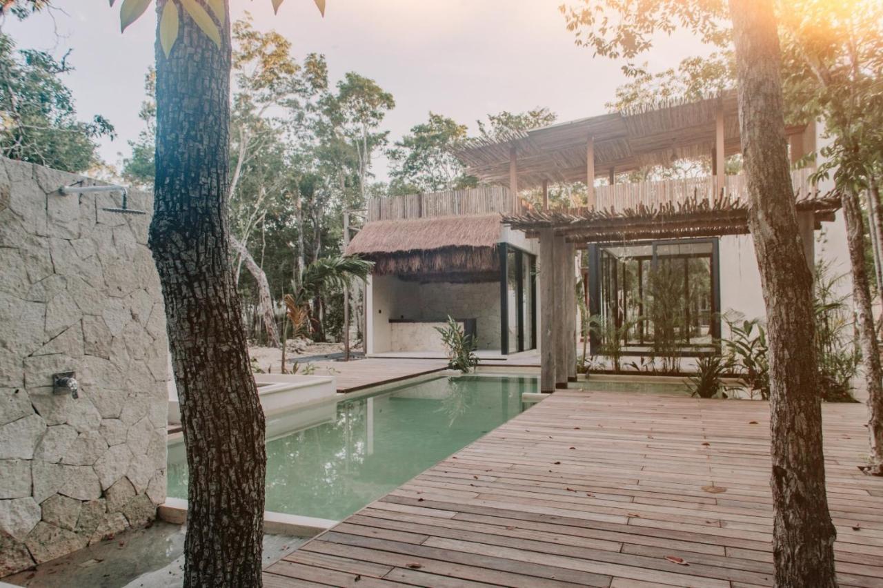 Villa Xuncari En El Corazon De La Selva Tulum Bagian luar foto