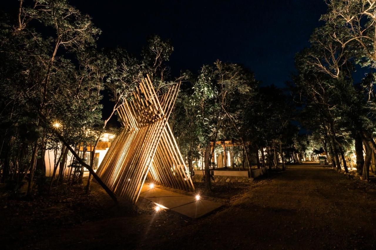 Villa Xuncari En El Corazon De La Selva Tulum Bagian luar foto