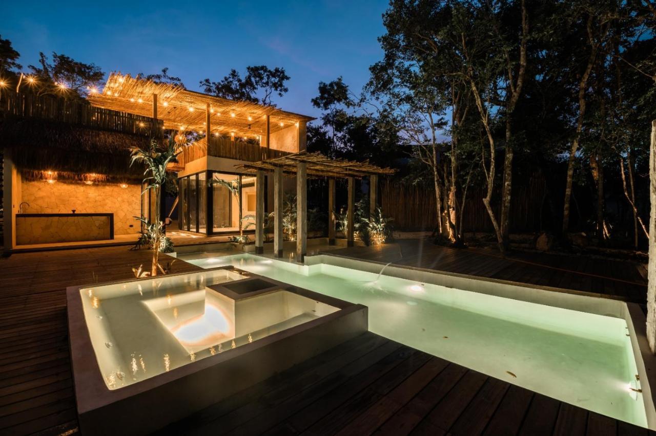 Villa Xuncari En El Corazon De La Selva Tulum Bagian luar foto