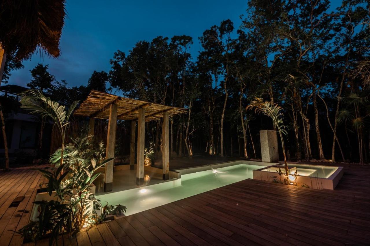 Villa Xuncari En El Corazon De La Selva Tulum Bagian luar foto
